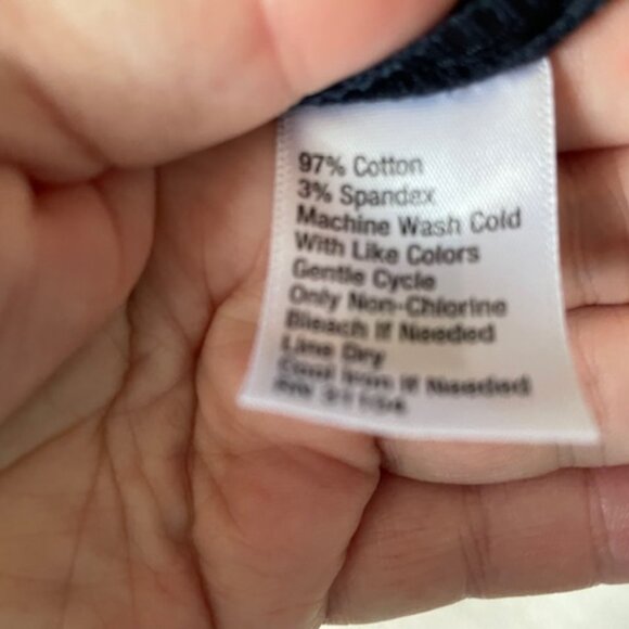 Limited Navy/White Sleeveless Front Zipper Dress Women’s 18W NWOT - Picture 13 of 13